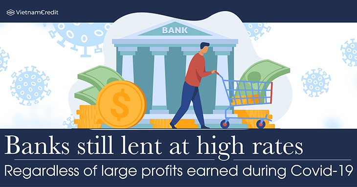 Banks still lent at high rates regardless of large profits earned during Covid-19